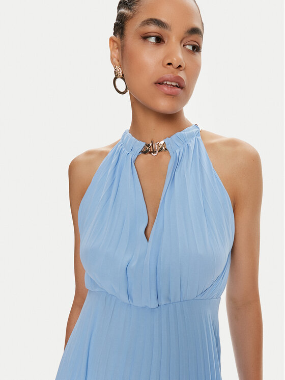 Liu Jo Liu Jo Вечірня сукня CA4216 TS055 Блакитний Regular Fit