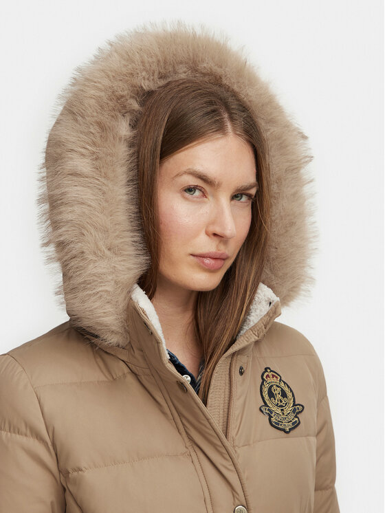 LAUREN RALPH LAUREN LAUREN RALPH LAUREN Pūkinė striukė 297P23455003 Smėlio Regular Fit