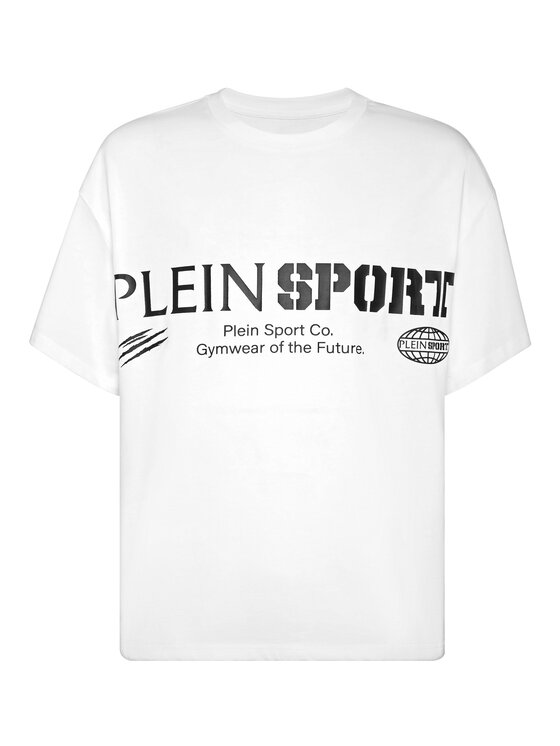Plein Sport Plein Sport T-shirt 28479 Bianco Regular Fit