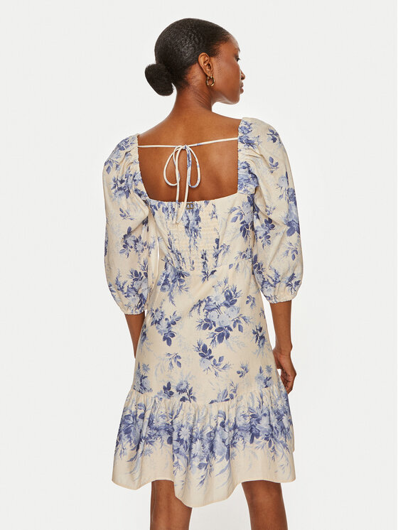 TWINSET TWINSET Letní šaty 241TT2423 Écru Regular Fit