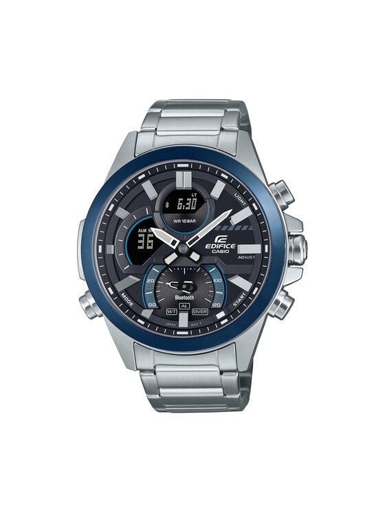 Casio Uhr Edifice ECB-30DB-1AEF Silberfarben, Größe 00