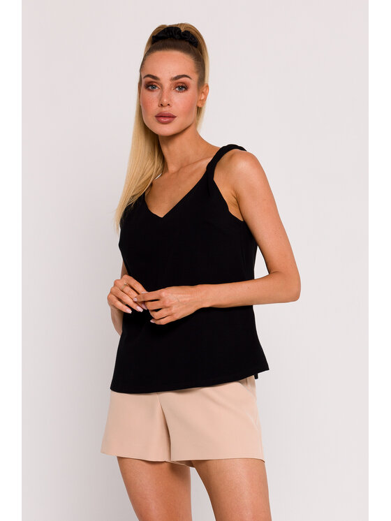Made of Emotion Made of Emotion Halenka M792 Černá Generous Fit