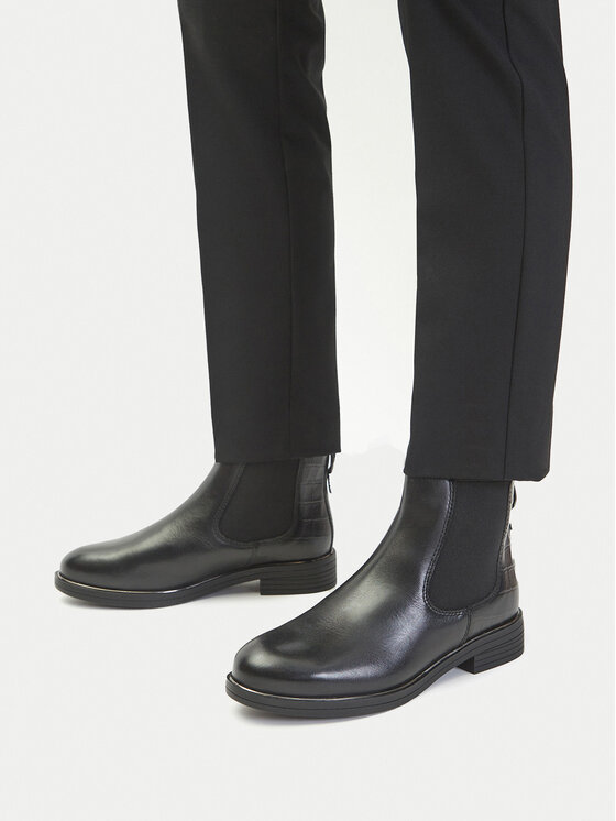 Lasocki Lasocki Μποτάκια με λάστιχο CEO-RST-56006-01 Μαύρο
