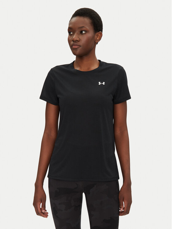 Under Armour Tricou tehnic Rech SSC 1384231 Negru Relaxed Fit