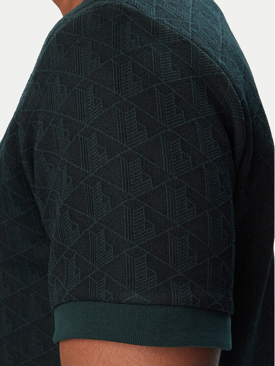 Lacoste Lacoste Футболка TH1197 Темно-зелений Regular Fit