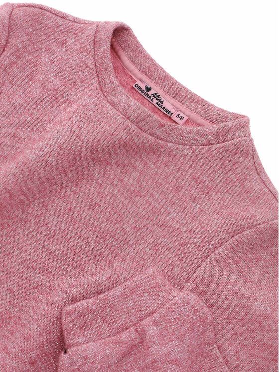 Original Marines Original Marines Sweatshirt DCA3648F Rosa Regular Fit