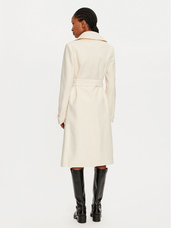 Vila Vila Преходно палто Cooley 14102689 Бежов Regular Fit