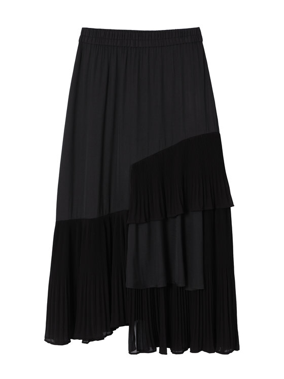 TATUUM TATUUM Spódnica midi FALBI Brązowy Flare Fit