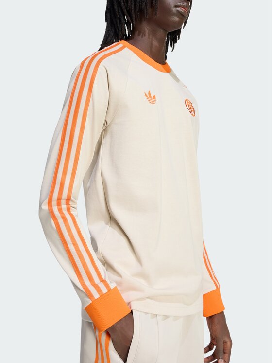 adidas adidas Koszulka techniczna FC Bayern Originals Beżowy Slim Fit