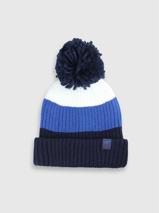 4F 4F Čepice 4FJWAW25ACAPM660-90S Tmavomodrá