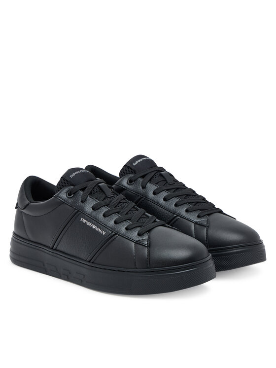 Emporio Armani Emporio Armani Sneakersy EM003701 AF18017 MC005 Czarny