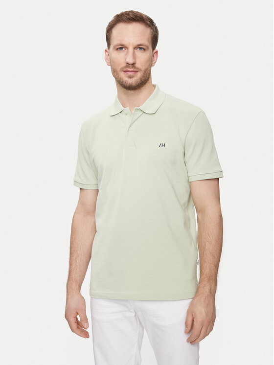 Selected Homme Tricou polo 16087839 Verde Regular Fit