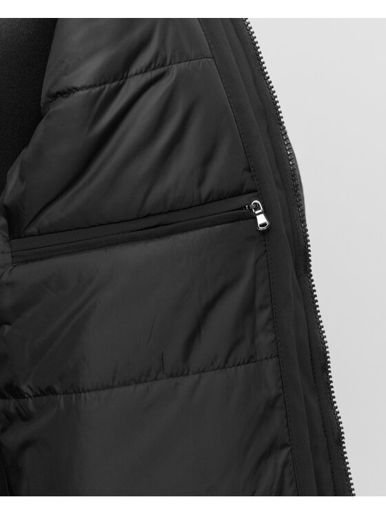 Borgio Borgio Kurtka przejściowa endine Czarny Slim Fit
