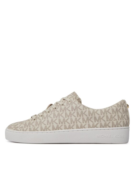 MICHAEL Michael Kors MICHAEL Michael Kors Laisvalaikio batai Keaton Lace Up 43R4KTFS1B Écru