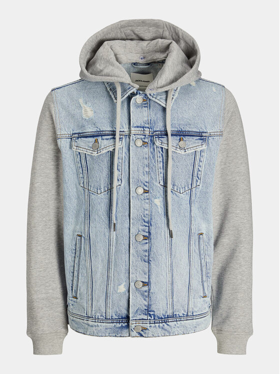 Jack&Jones Jack&Jones Džinsinė striukė Jean 12249233 Mėlyna Regular Fit