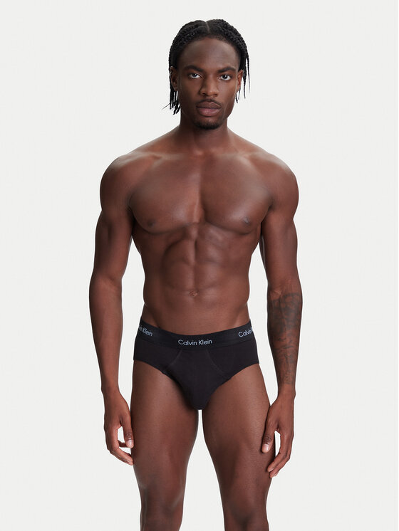 Calvin Klein Underwear Calvin Klein Underwear Set od 3 para muških slip gaća 0000U2661G Crna