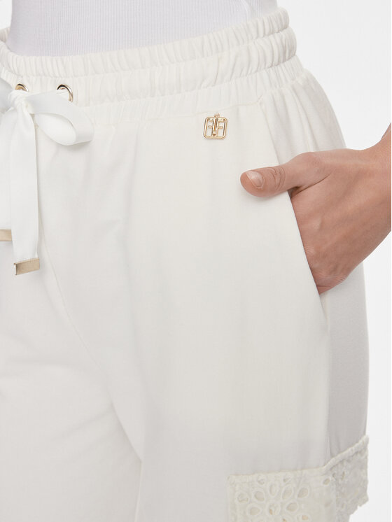 Fracomina Fracomina Jogger FR24SVC004F432R1 Écru Regular Fit