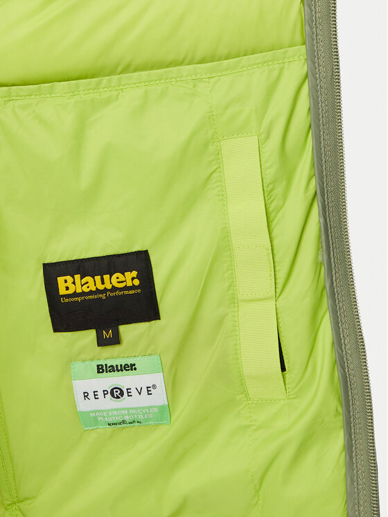 Blauer Blauer Žieminė striukė Charles 26WBLUC02218 Šviesiai žalia Regular Fit