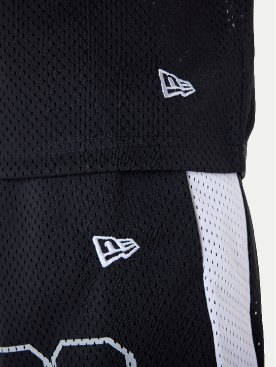 New Era New Era Športne kratke hlače NFL Las Vegas Raiders Graphic 60596395 Črna Regular Fit