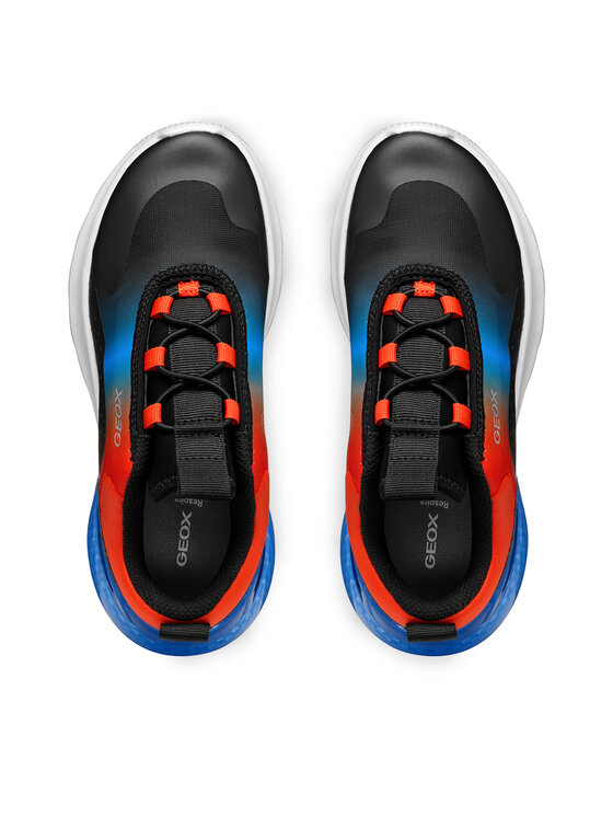Geox Geox Sneakersy J Activart Illuminus J45LYA 02A9J C9B7S M Czarny