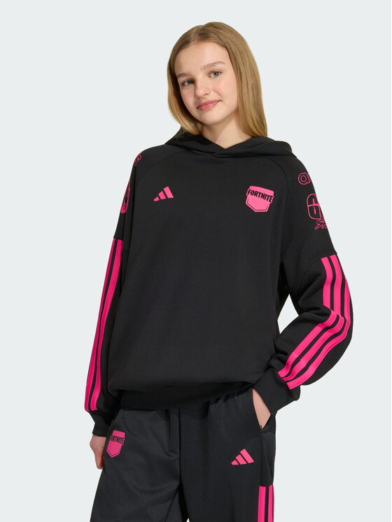 adidas adidas Bluza 168795 Czarny Loose Fit