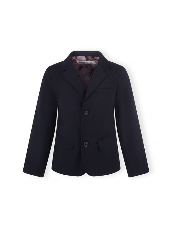 minoti minoti Marynarka 33FORMAL260 Granatowy Regular Fit