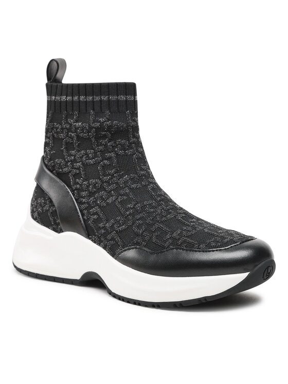 Liu Jo Liu Jo Tenisice Sneaker Sock BA3083 TX262 Crna