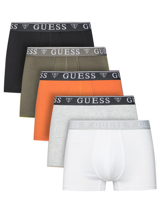 Guess Guess Комплект 5 чифта боксери U4YG16 K6YW1 Черен