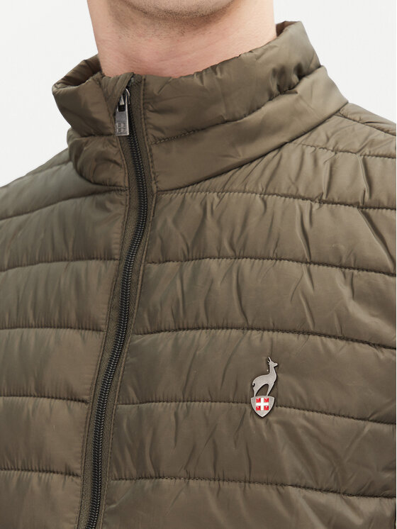 Aulp Aulp T-särk Roque Khakivärviline Regular Fit