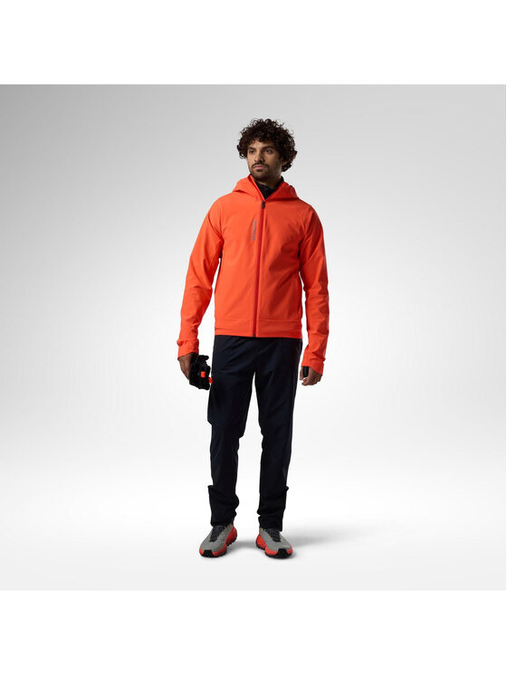 Rossignol Rossignol Kurtka outdoor M Venon Wind Hoodie Jacket Czerwony Slim Fit