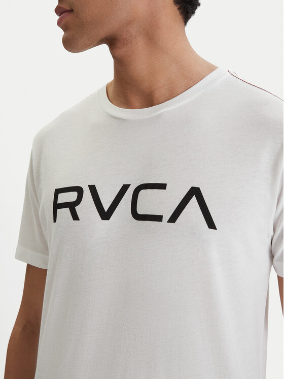 RVCA RVCA Póló Big M420VRBI Fehér Slim Fit