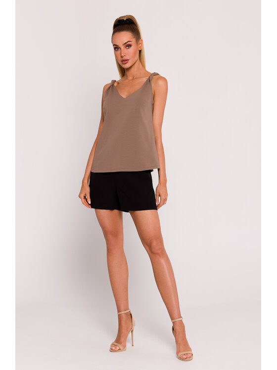 Made of Emotion Made of Emotion Halenka M792 Hnědá Generous Fit