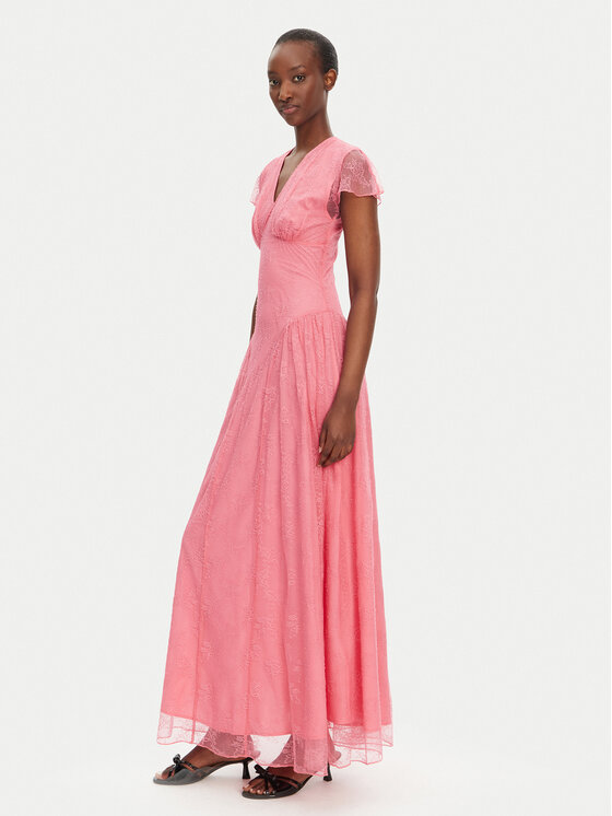 ROTATE ROTATE Abendkleid 113833551 Rosa Regular Fit