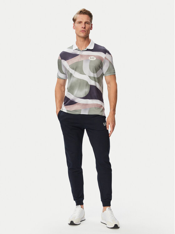 EA7 Emporio Armani EA7 Emporio Armani Tricou polo 7M001532 AF22175 F7077 Verde Regular Fit