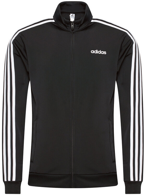 Adidas essential 3 stripe jacket best sale