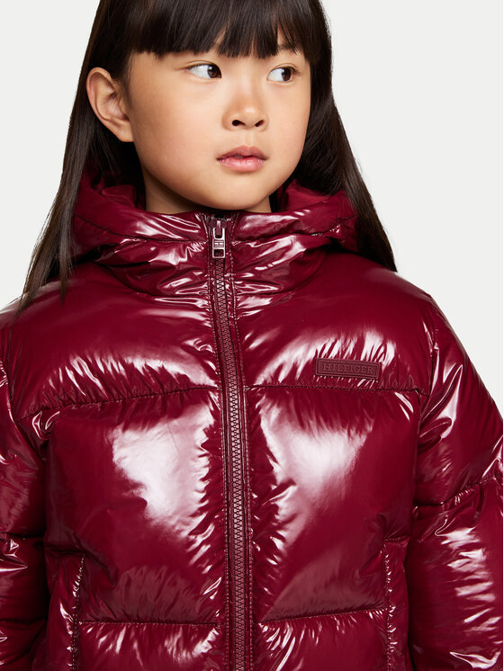 Tommy Hilfiger Tommy Hilfiger Pernata jakna New York KG0KG08496 Tamnocrvena Regular Fit