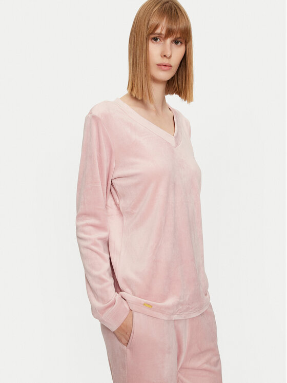 Selmark Selmark Pyjama Polar Soft P6273 Rosa Regular Fit