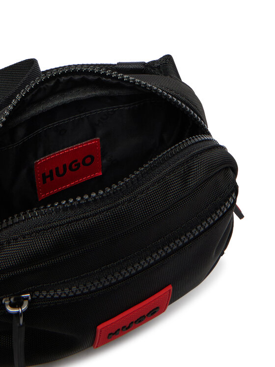 HUGO HUGO Torbica za okrog pasu﻿ Ethon 3.0N_Bumbag Fl 50558492 Črna