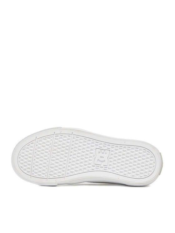 DC Shoes DC Shoes Sneakers aus Stoff CEOWB-LEA-ZL-DC001-CH Grau