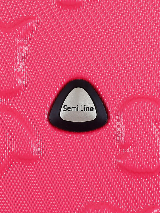 Semi Line Semi Line Veliki kofer T5700-3 Crvena