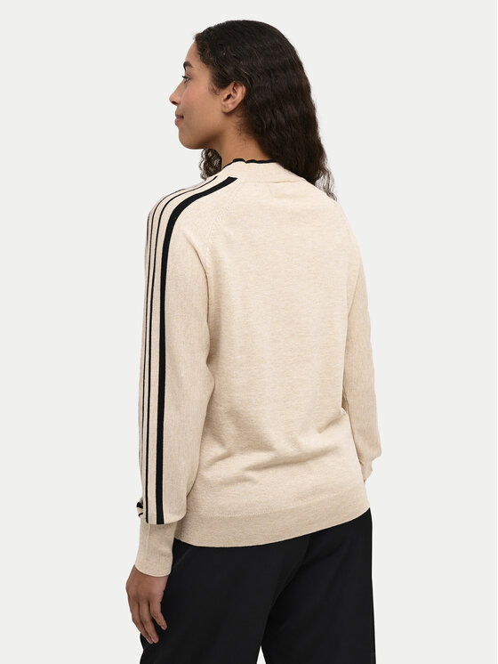 Kaffe Kaffe Sweter Henriette 10509113 Beżowy Regular Fit