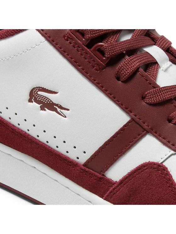 Lacoste carnaby evo on sale burgundy