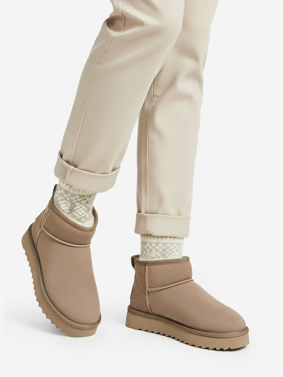 Nine West Nine West Śniegowce CEO-MENA-01 Beżowy
