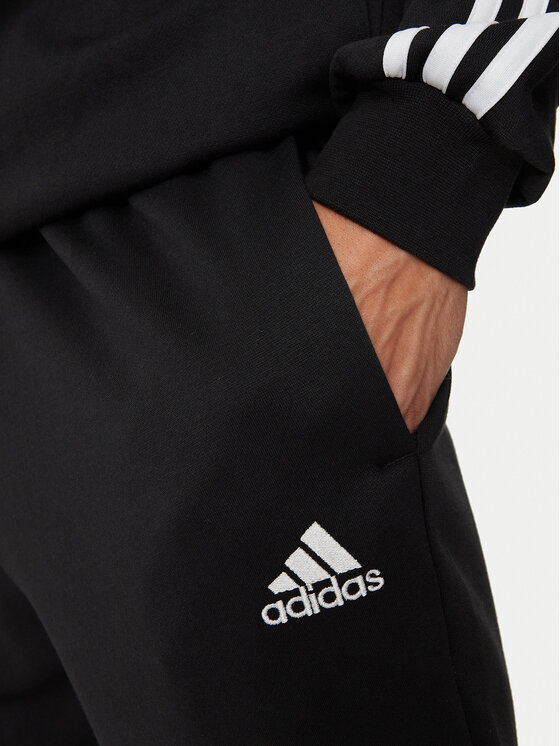 adidas adidas Спортивний костюм Basic 3-Stripes IJ6067 Чорний Regular Fit