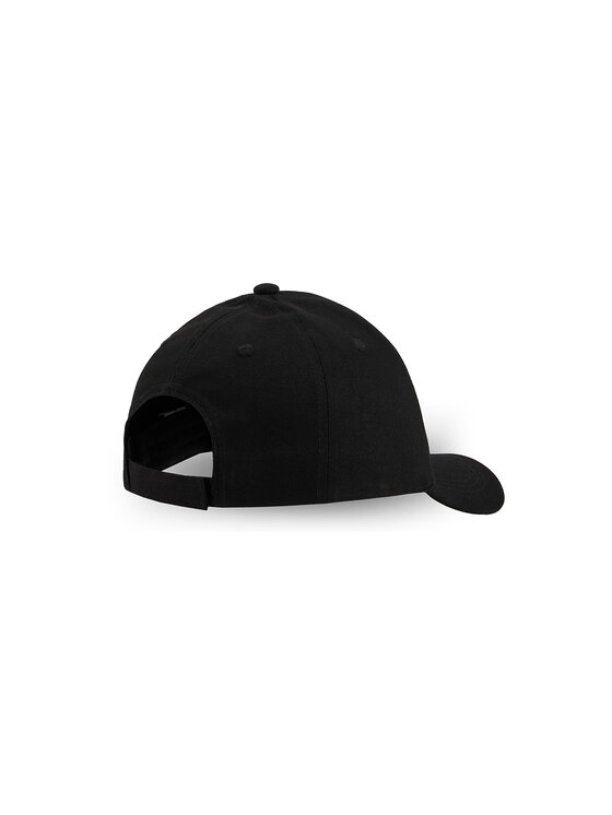 4F 4F Czapka z daszkiem BASIC 3 Czarny