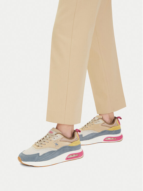 Beverly Hills Polo Club Beverly Hills Polo Club Sneakersy EO-L240061 Beżowy