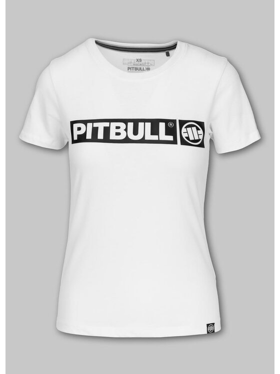 PITBULL PITBULL T-Shirt Koszulka damska Hilltop XL Biały Regular Fit