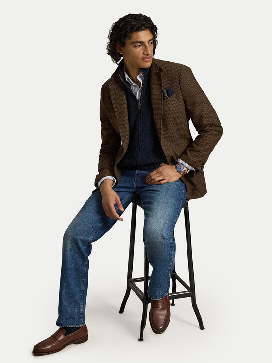 Polo Ralph Lauren Polo Ralph Lauren Sveter 710B23522003 Tmavomodrá Regular Fit