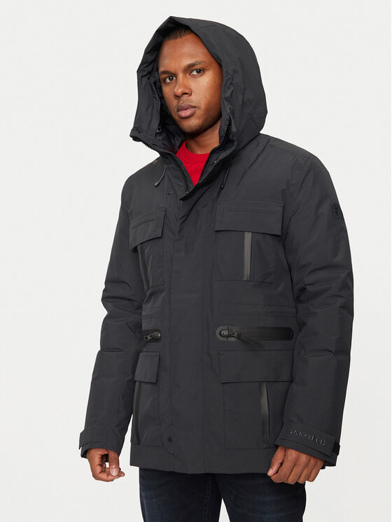 Save The Duck Save The Duck Parka C31972M EPIK19 Fekete Regular Fit