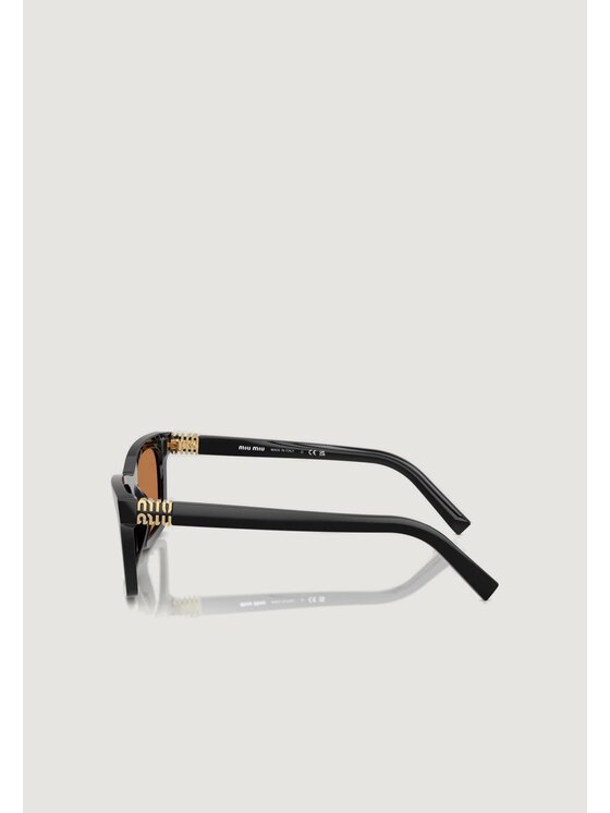Miu Miu Miu Miu Okulary przeciwsłoneczne 0MU A05S 16K10I Czarny